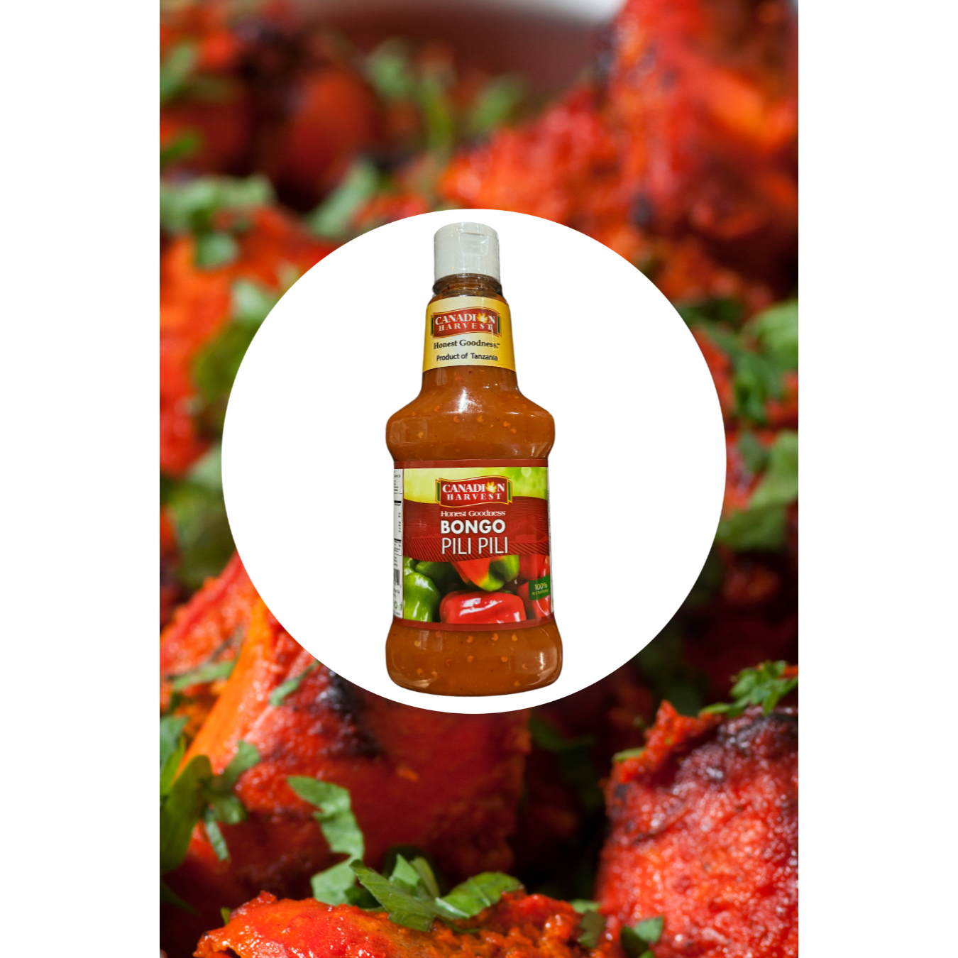 Bongo Pili Pili (Peri Peri) Hot Sauce by Candian Harvest