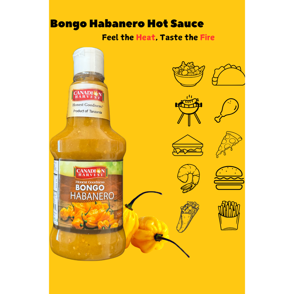 Bongo Habanero Hot Sauce by Canadian Harvest