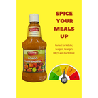 Bongo Wakawaka Hot Sauce Made with Scotch Bonnet Peppers by Canadian Harvest